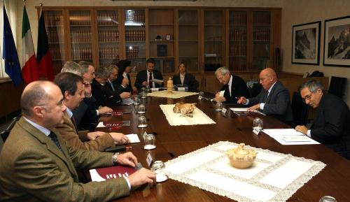 Un momento dell'incontro