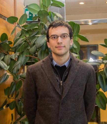 Il giovane durante la selezione avvenuta il 21 gennaio