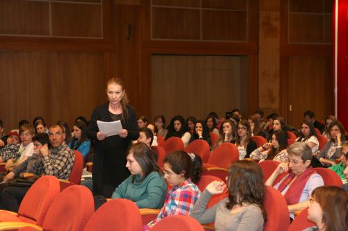 Barbara Caviglia in platea