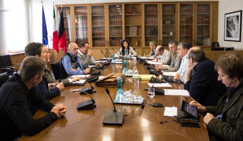 Un momento dell'incontro