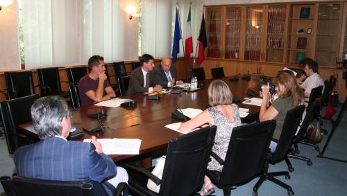 Un momento della conferenza svoltasi il 23 luglio