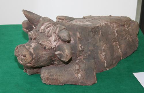 Una delle opere esposte