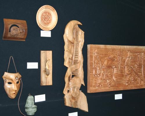 Alcune delle opere esposte