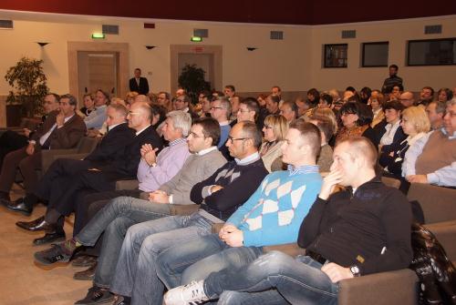 Il pubblico presente in sala