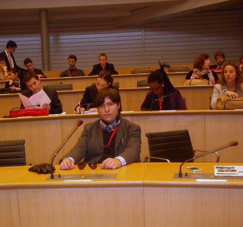 Jean-Baptiste Dalle di Saint-Vincent ha rappresentato il Consiglio Valle allesperienza di simulazione dei lavori parlamentari organizzata dalla Fédération Wallonie-Bruxelles