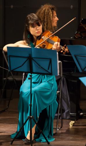 Una violinista
