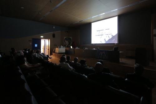 La proiezione di un filmato