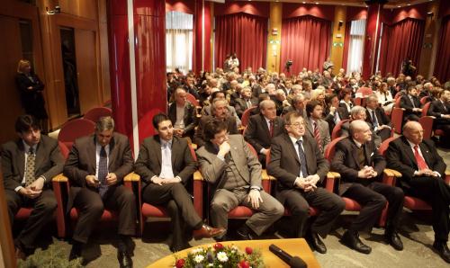 L'incontro nel salone delle manifestazioni di Palazzo regionale