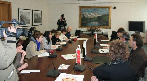 La conferenza stampa