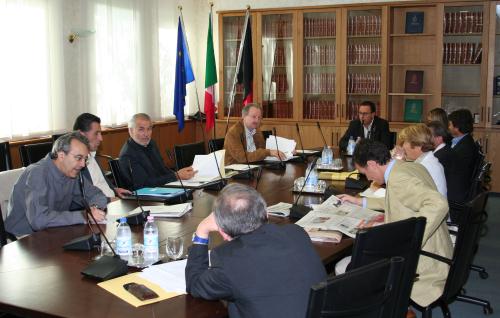Un momento della riunione