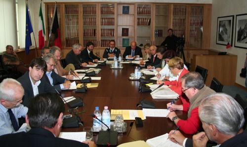 Un momento della riunione