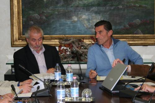 I Parlamentari Roberto Nicco (a sinistra) e Carlo Perrin (a destra)