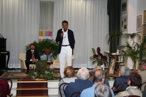 Un momento della serata