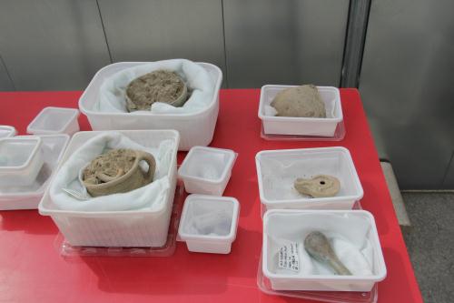 I reperti archeologici