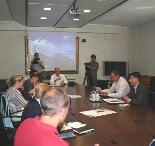 La conferenza stampa