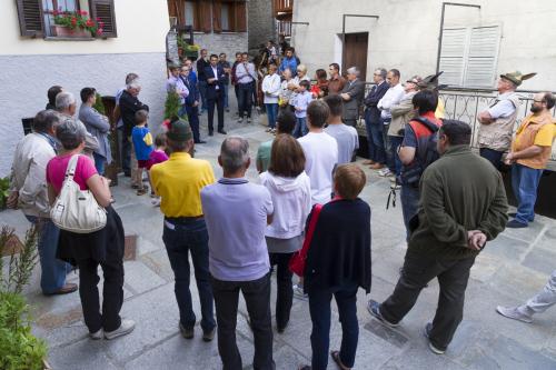 Inaugurazione dell'esposizione itinerante "Vajont 9 ottobre 1963"