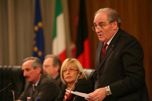 L'intervento del capogruppo dell'Union Valdôtaine, Guido Cesal
