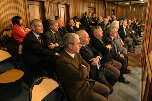Il pubblico in tribuna