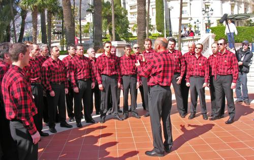 L'esibizione del Coro di Sant'Orso 