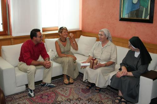 L'incontro nell'ufficio del Presidente