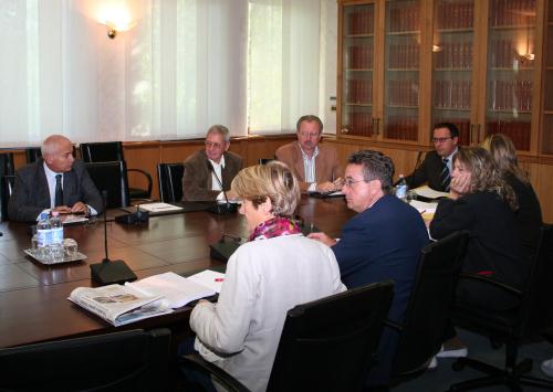 Un momento della riunione
