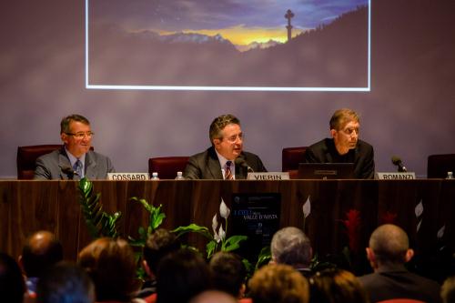 L'inizio della conferenza 