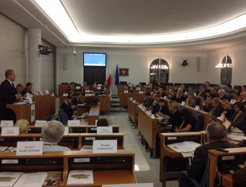 Un momento della riunione