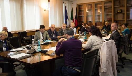 Un momento dell'incontro