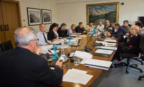 Un momento della riunione 