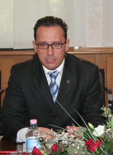 Il Presidente del Consiglio Valle, Ego Perron