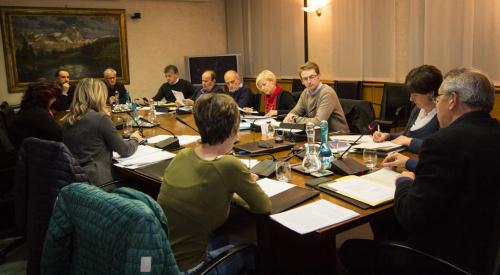 La Commissione presieduta dal Consigliere Giuseppe Isabellon