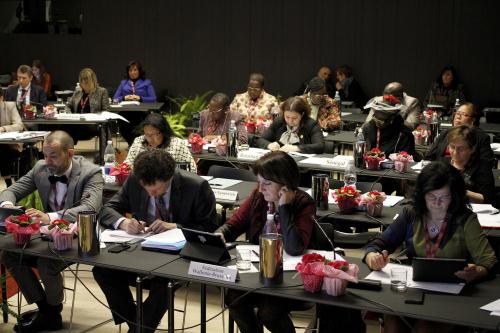 La Sala Monte Bianco del Centro congressi Billia