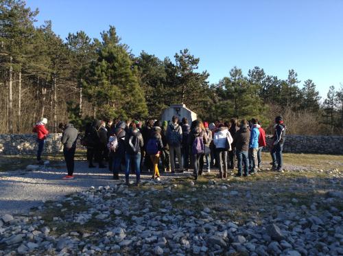 La visita alla Foiba di Basovizza