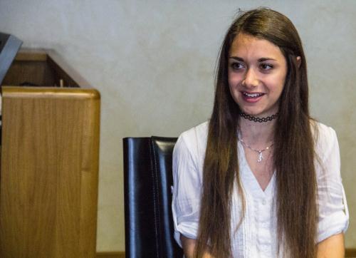 La diciassettenne Alessia Mavilla si è aggiudicata la borsa