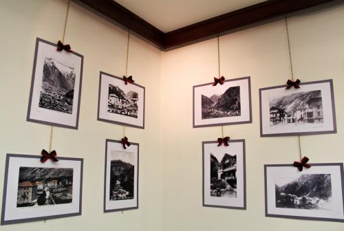 Dettaglio della mostra fotografica Gaby - Images de la mémoire, ideata dallAmministrazione locale con la collaborazione del Consiglio Valle