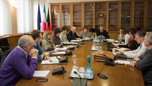 La Commissione alla presenza dell'Assessore Aurelio Marguerettaz