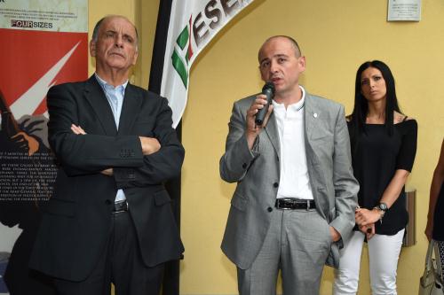 Il saluto del Consigliere segretario David Follien