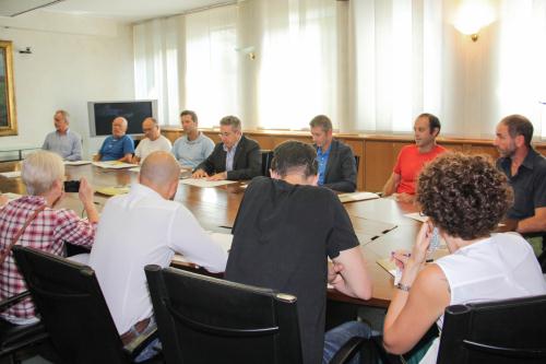 L'incontro con i giornalisti