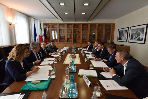La riunione del Coordinamento