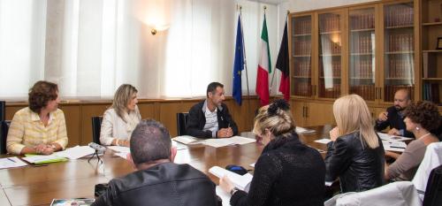 La presentazione della partecipazione all'evento che si è svolta a Palazzo regionale il 18 settembre