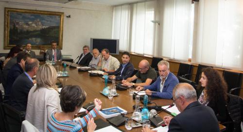 La Commissione presieduta dal Consigliere Giuseppe Isabellon