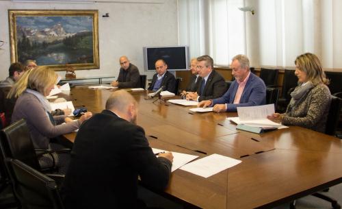 L'incontro con i giornalisti