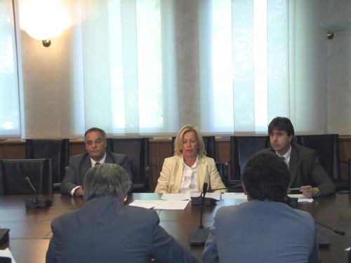 L'incontro con la stampa locale