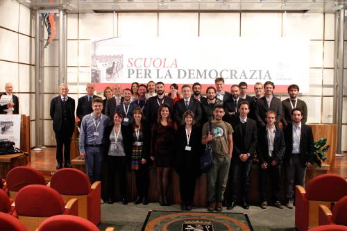 Il gruppo degli amministratori valdostani