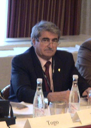 Il Consigliere Marco Fey partecipa a uno dei numerosi incontri previsti