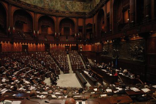 L'aula di Montecitorio