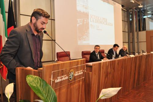 Diego Joyeusaz, consigliere comunale di Châtillon