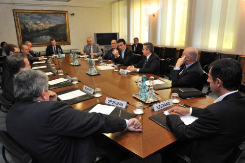 L'incontro con la III Commissione consiliare e i Capigruppo del Consiglio Valle
