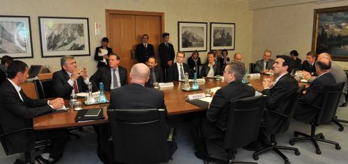 Un momento dell'incontro