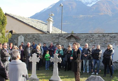 La visita al cimitero